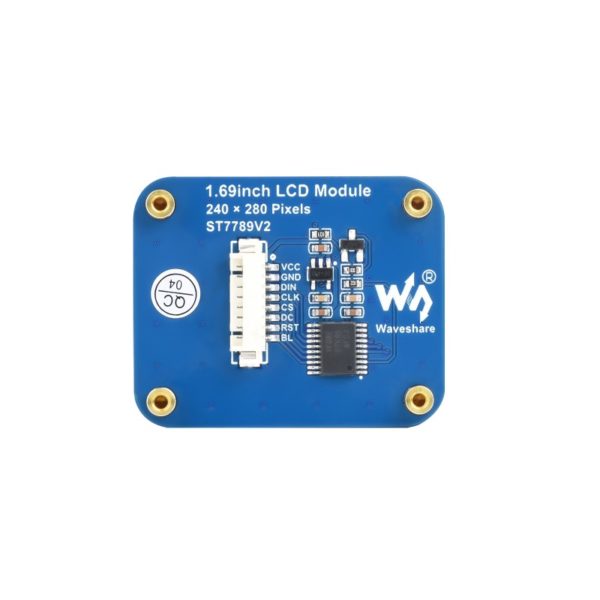 Waveshare 1.69inch LCD Display Module, 240×280 Resolution, SPI Interface, IPS, 262K Colors - Image 3